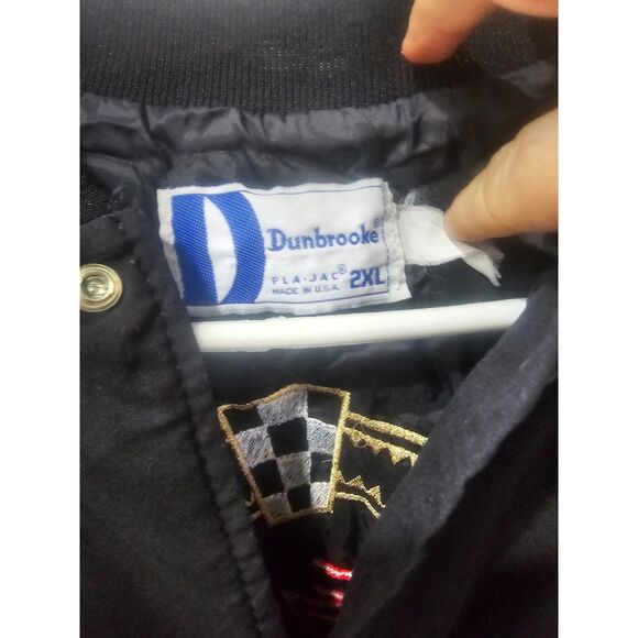 Vintage Kyle Petty Brickyard Mello Yellow Bomber Jacket 2XL - Picture 5 of 6